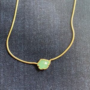 Kendra Scott teal pendant